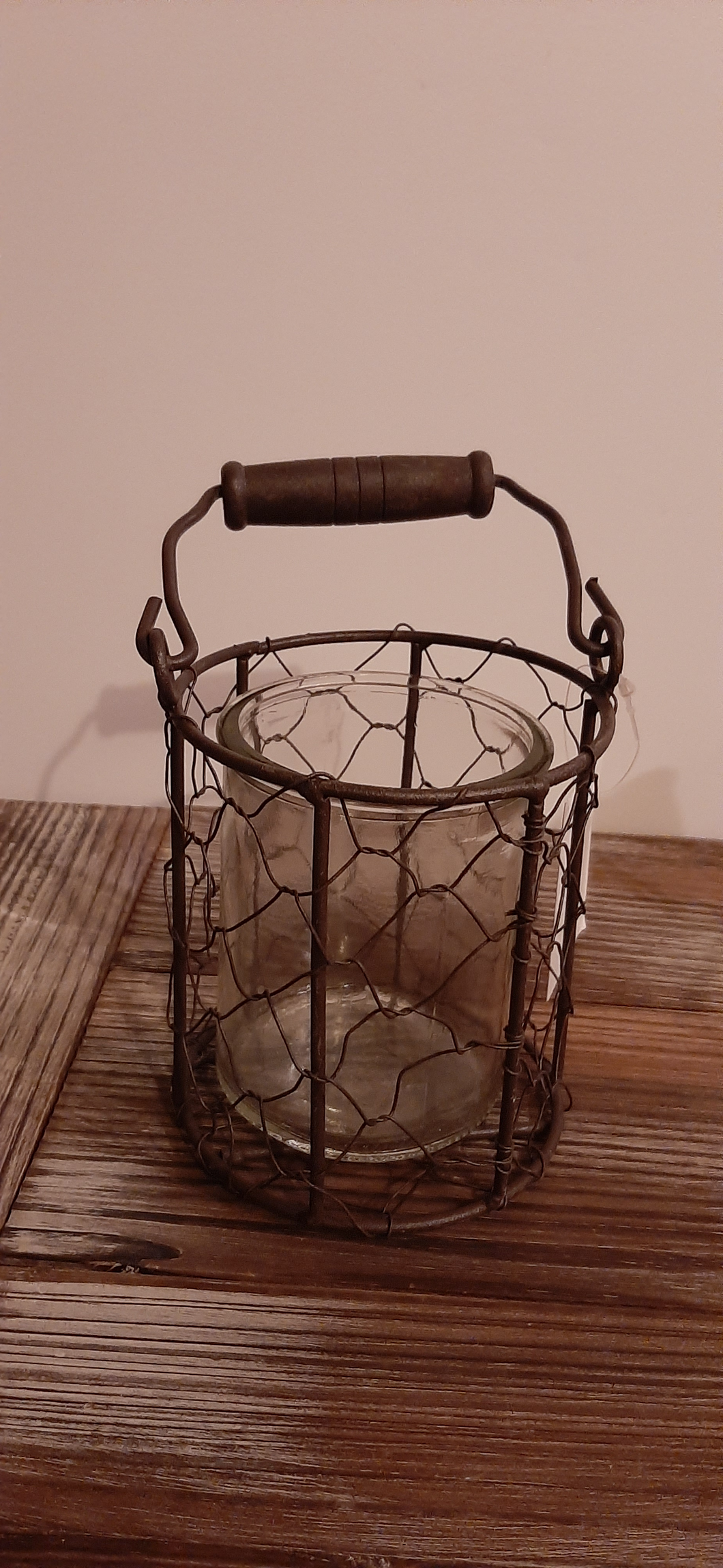 Glass Jar Basket